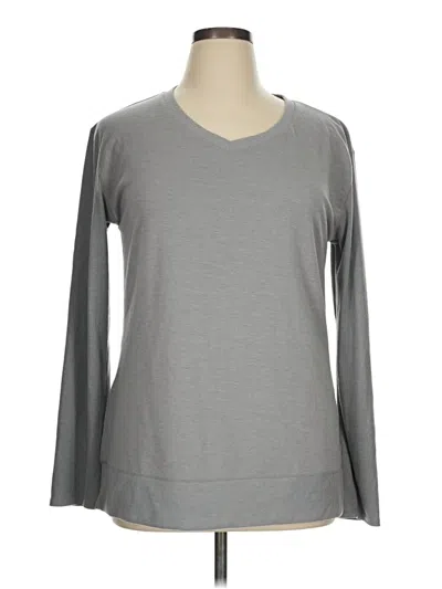 Pre-owned Reebok Pullover Sweater In Gray