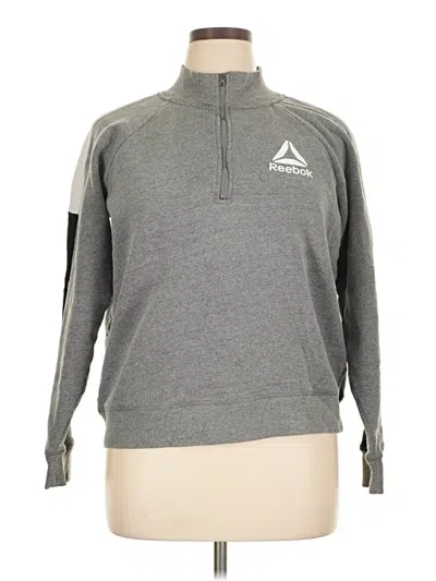 Pre-owned Reebok Pullover Sweater In Gray
