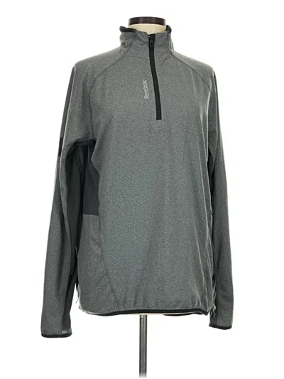 Pre-owned Reebok Pullover Sweater In Gray