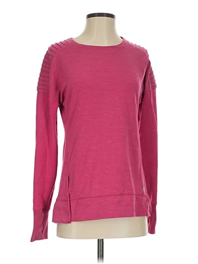 Pre-owned Reebok Pullover Sweater In Pink