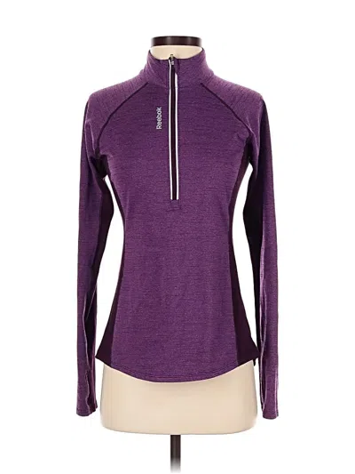 Pre-owned Reebok Pullover Sweater In Purple