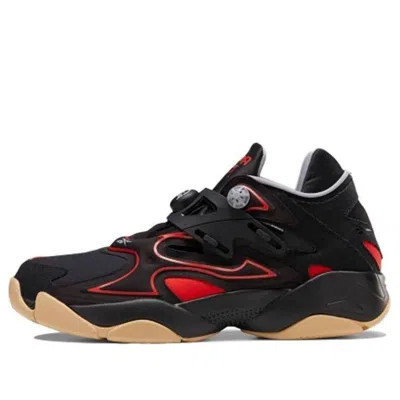 Reebok Pump Court 'black Instinct Red Gum' In Multi