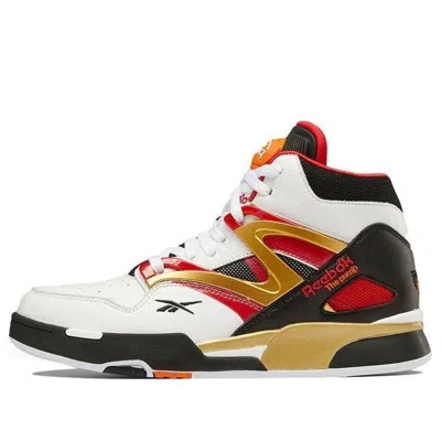 Reebok Mens  Pump Omni Zone Ii In White/gold/red