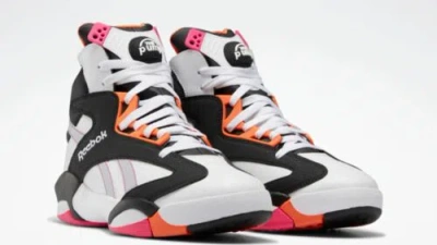 Pre-owned Reebok Pump Shaq Attaq Mens Us 13 Og Miami 2 Pairs In White Black Gold Purple