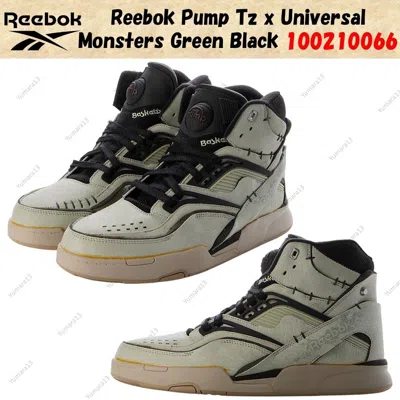 Pre-owned Reebok Pump Tz X Universal Monsters Green Black 100210066 Men's Size
