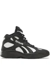 Reebok Pump Vertical High-top Panelled Sneakers In Core Black/white/core Black