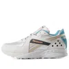 Reebok Pyro Non-slip Wear-resistant Shock Absorption Retro Casual Gray In White