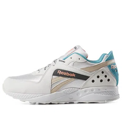 Reebok Pyro Non-slip Wear-resistant Shock Absorption Retro Casual Gray In White