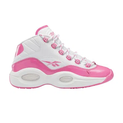 Pre-owned Reebok Question Mid Big Kid 'atomic Pink' | Kid's Size 5.5