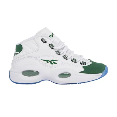Pre-owned Reebok Question Mid Big Kid 'ncaa Pack - Michigan State' 2023 | White | Kid's Size 4.5
