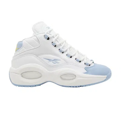 Pre-owned Reebok Question Mid Big Kid 'on To The Next' | White | Kid's Size 6