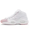 Reebok Question Mid 'pink Toe' In White