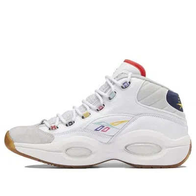 Reebok Question Mid 'international Hoops' In White