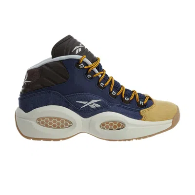 Pre-owned Reebok Question Mid J 'dress Code' | Blue | Kid's Size 5