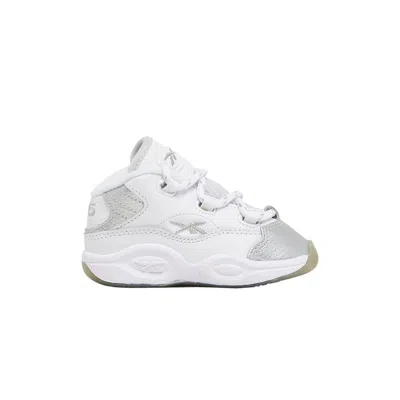 Pre-owned Reebok Question Mid Toddler '25th Anniversary' | White | Infant Size 4