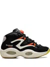 Reebok Question Pump Sneakers In Black