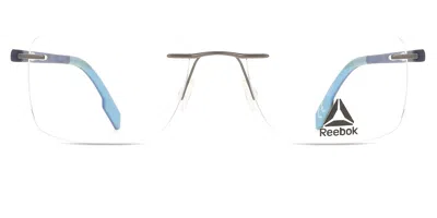 Reebok R7005 Men's Glasses, Gunmetal, Size 54 In Gray