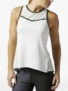 Reebok Racerback Overlay T-shirt In White