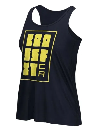 Reebok Racerback Tank Top In Blue