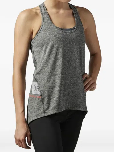 Reebok Racerback Wow T-shirt In Gray
