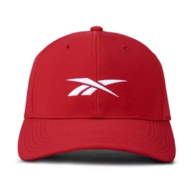 Reebok Range Unisex Adult Baseball Cap In Red