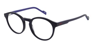 Reebok Rbk1002 617 Occhiali Da Vista Blu Per Uomo (solo Montatura) In Black