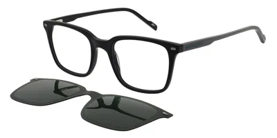 Reebok Rbk2007 With Clip-on Men's Glasses, Black, Size 52