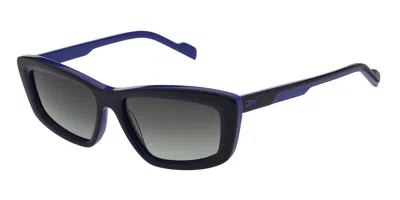 Reebok Rbk5010 Polarized 617p Occhiali Da Sole Blu Per Donna In Black