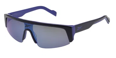 Reebok Rbk5013 Polarized 617p Occhiali Da Sole Blu Per Uomo In Purple