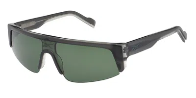 Reebok Rbk5013 Polarized 957p Occhiali Da Sole Grigi Per Uomo In Green