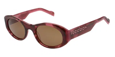 Reebok Rbk5014 Polarized 211p Occhiali Da Sole Tartarugatishell Per Donna In Brown