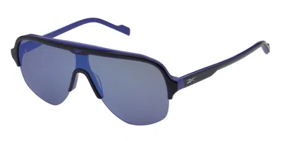 Reebok Rbk5015 617p Occhiali Da Sole Blu Per Uomo In Multi