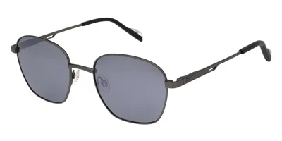 Reebok Rbk7002 Polarized 901p Occhiali Da Sole Gunmetal Per Uomo In Black