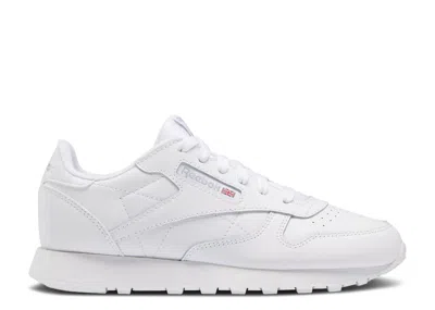 Reebok Classic Leather Big Kid 'triple White'