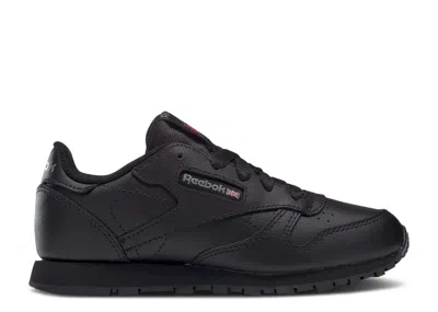 Reebok Classic Leather Little Kid 'triple Black'