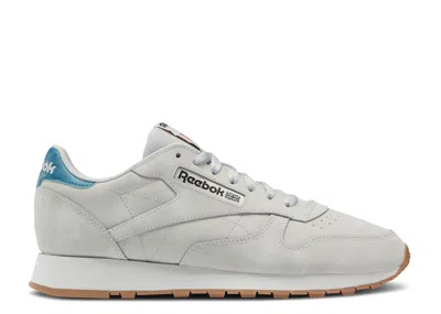 Reebok Classic Leather 'pure Grey Steely Blue' In Gray