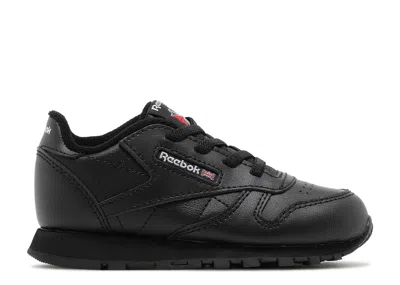 Reebok Babies'   Classic Leather Toddler 'triple Black'