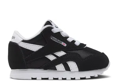 Reebok Babies'   Classic Nylon Toddler 'black White'