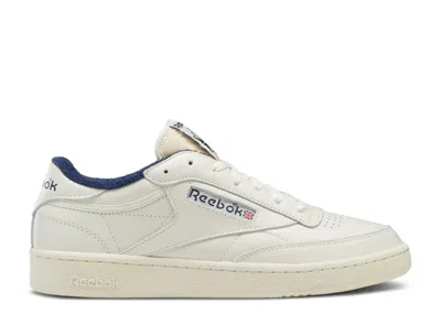 Reebok Club C 85 Vintage 'chalk Vector Navy' In White