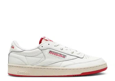 Reebok Club C 85 Vintage 'chalk Vector Red' In White