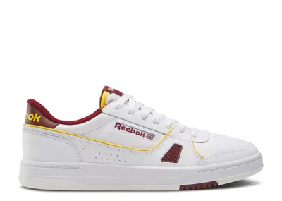 Reebok Lt Court 'rich Maroon Fierce Gold' In White
