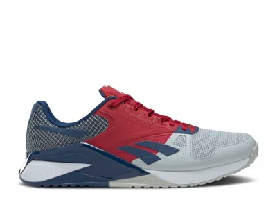 Reebok Nano 6000 'pure Grey Flash Red Batik Blue' In Gray
