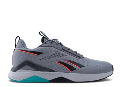 Reebok Nanoflex Adventure Tr 'grey Orange Teal' In Gray