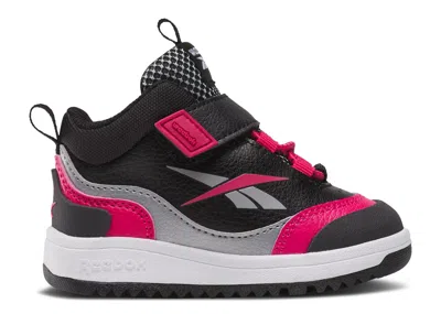 Reebok Babies'   Weebok Storm X Toddler 'black Bold Pink Grey'