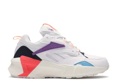Reebok Wmns Aztrek Double Mix Pops 'grape Pun' In White