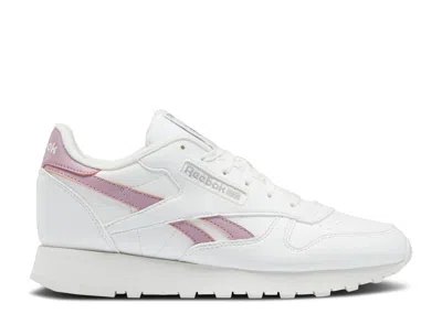 Reebok Wmns Classic Leather 'chalk Infused Lilac' In White
