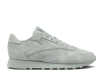 Reebok Wmns Classic Leather 'sea Spray' In Gray