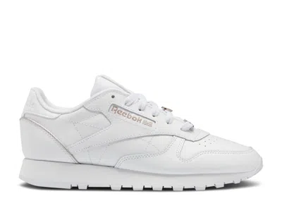 Reebok Wmns Classic Leather 'white Quartz Metallic'