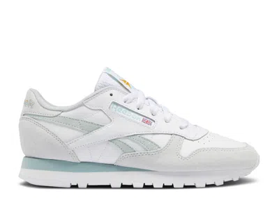 Reebok Wmns Classic Leather 'white Seaside Grey'