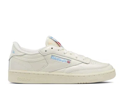 Reebok Wmns Club C 85 Vintage 'chalk/alabaster/sky Blue' In White